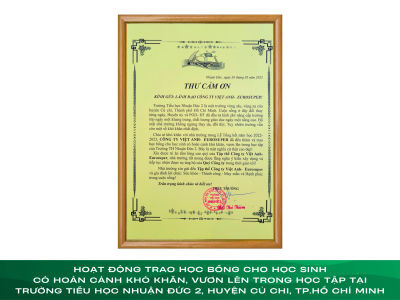 HOẠT ĐỘNG TRAO HỌC BỔNG CHO HỌC SINH CÓ HOÀN CẢNH KHÓ KHĂN, VƯƠN LÊN...
