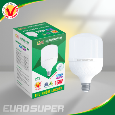 ĐÈN LED TRỤ NHÔM LUXURY E15