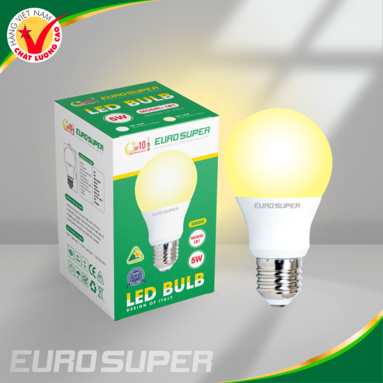 ĐÈN LED BULB TRÒN 5W ASV