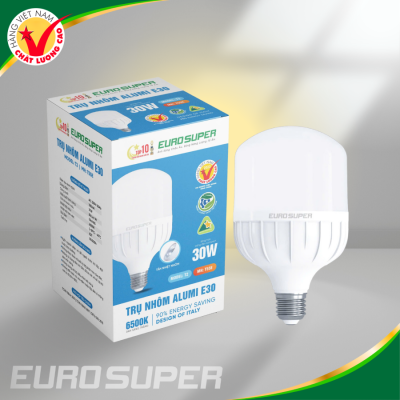 ĐÈN LED TRỤ NHÔM ALUMI E30