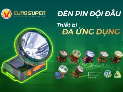  ĐÈN PIN ĐỘI ĐẦU EUROSUPER - SÁT CÁNH BÊN BẠN TRÊN MỌI HÀNH TRÌNH 
