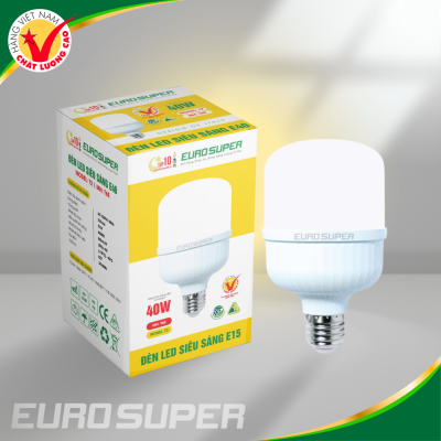 ĐÈN LED TRỤ NHỰA E40