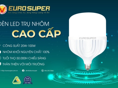 ƯU ĐIỂM ĐÈN LED TRỤ NHÔM LÀ GÌ? VÌ SAO NGÀY CÀNG ĐƯỢC ƯA CHUỘNG?