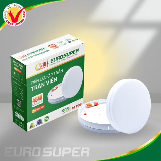 ĐÈN LED ỐP TRẦN TRÀN VIỀN 48W TRÒN 