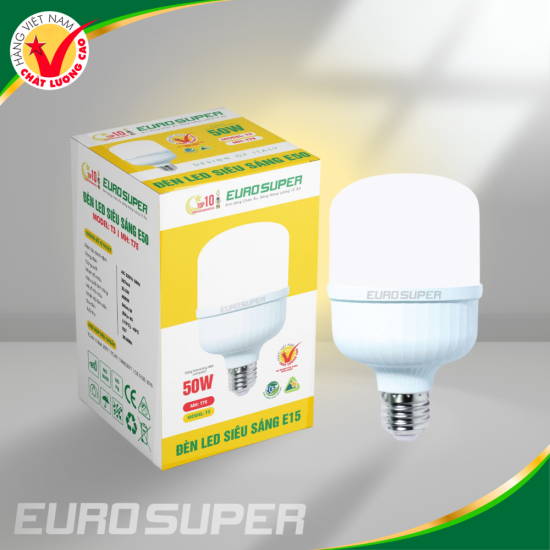 ĐÈN LED TRỤ NHỰA E50