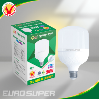 ĐÈN LED TRỤ NHÔM LUXURY E50