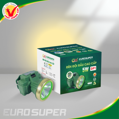 ĐÈN PIN ĐỘI ĐẦU ES 5W XANH NGỌC