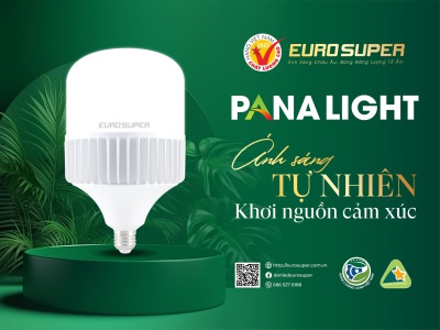ĐÈN LED TRỤ NHÔM PANALIGHT EUROSUPER - MANG ÁNH SÁNG CHẤT LƯỢNG ĐẾN MUÔN NƠI