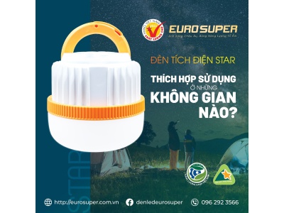 ĐÈN LED SẠC TÍCH ĐIỆN STAR THÍCH HỢP SỬ DỤNG Ở NHỮNG KHÔNG GIAN NÀO?