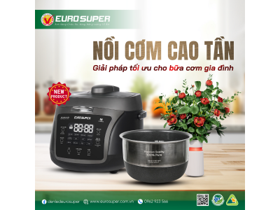 CÁCH BẢO QUẢN NỒI CƠM CAO TẦN EUROSUPER ĐÚNG CÁCH 