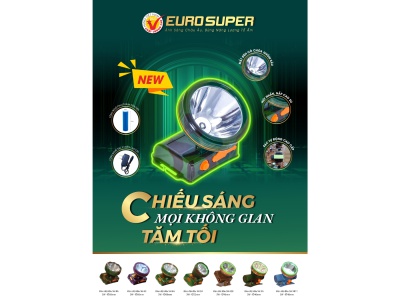 ĐÈN PIN ĐỘI ĐẦU EUROSUPER - TRỢ THỦ ĐẮC LỰC TRONG MỌI HOÀN CẢNH
