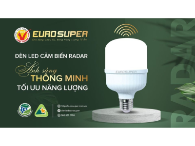 ĐÈN LED CẢM BIẾN RADAR - KIẾN TẠO CUỘC SỐNG TIỆN NGHI