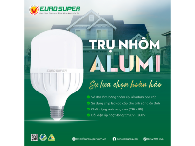  ĐÈN LED TRỤ NHÔM ALUMI - SỰ LỰA CHỌN HOÀN HẢO