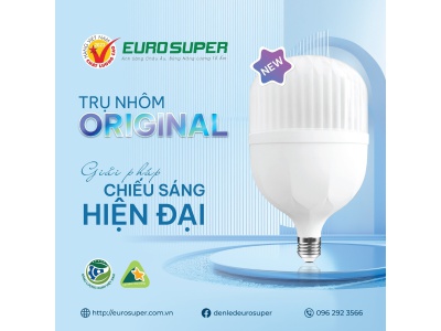 ƯU ĐIỂM VƯỢT TRỘI CỦA ĐÈN LED TRỤ NHÔM ORIGINAL