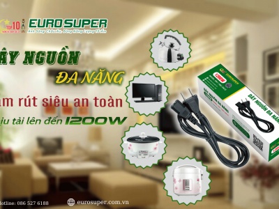  DÂY NGUỒN ĐA NĂNG - CẮM RÚT SIÊU AN TOÀN 