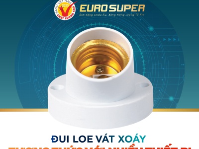 ĐUI LOE VÁT XOÁY EUROSUPER - TƯƠNG THÍCH VỚI NHIỀU THIẾT BỊ