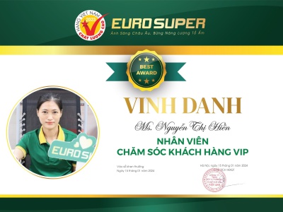  VINH DANH NHÂN VIÊN CHĂM SÓC KHÁCH HÀNG VIP NGÀY 15/01/2024 