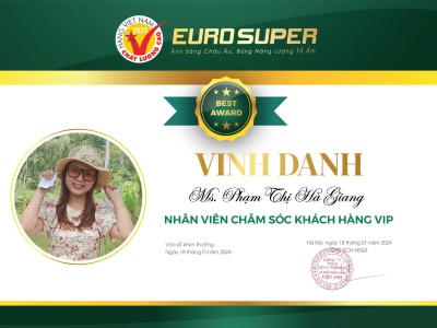 VINH DANH NHÂN VIÊN CHĂM SÓC KHÁCH HÀNG VIP NGÀY 18/01/2024