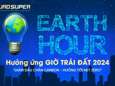 CÙNG EUROSUPER HƯỞNG ỨNG GIỜ TRÁI ĐẤT NĂM 2024