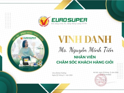 VINH DANH NHÂN VIÊN CHĂM SÓC KHÁCH HÀNG CÓ THÀNH TÍCH TỐT