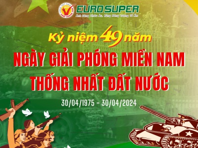 CHÀO MỪNG KỶ NIỆM 49 NĂM NGÀY GIẢI PHÓNG MIỀN NAM, THỐNG NHẤT ĐẤT NƯỚC (30/04/1975 - 30/04/2024